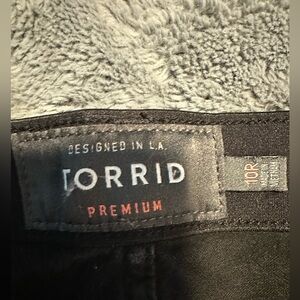 Torrid Black Sky High Skinny Jeans